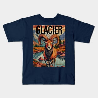 Glacier National Park Kids T-Shirt